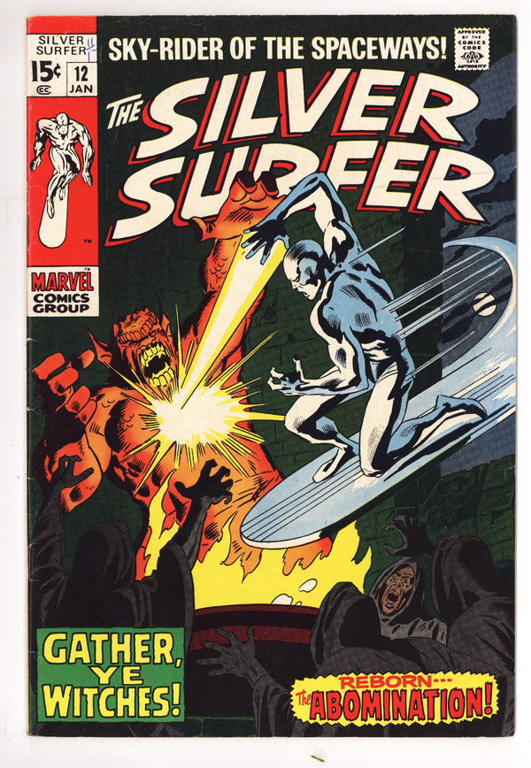 The Silver Surfer Vol 1 12 FN+ (6.5) (1970)
