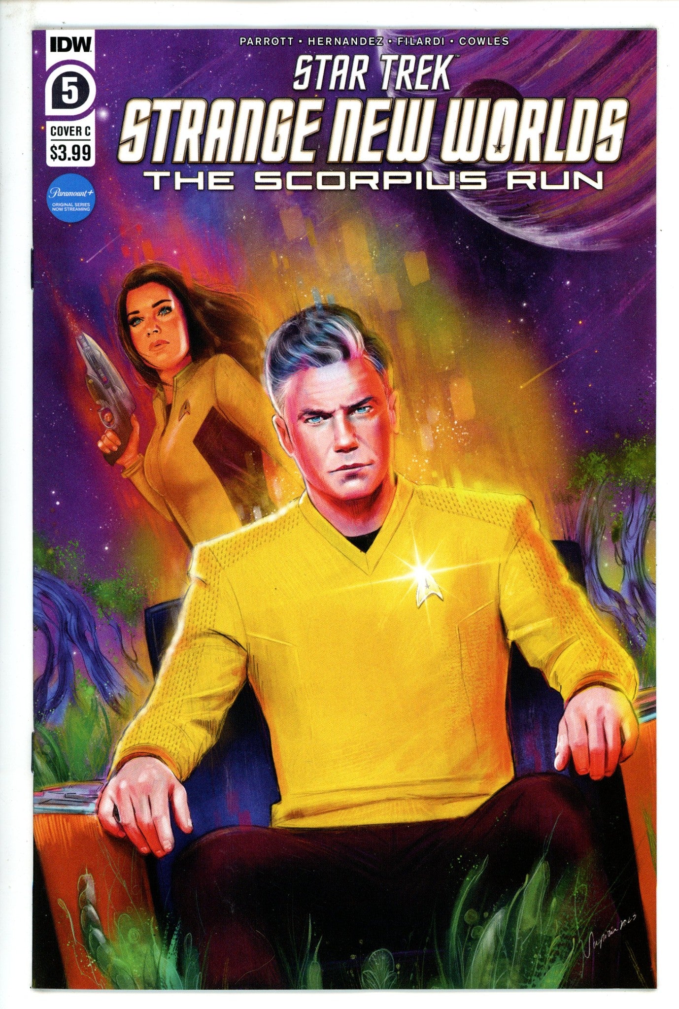 Star Trek Strange New Worlds Scorpius Run 5 Vilchez Variant (2024)
