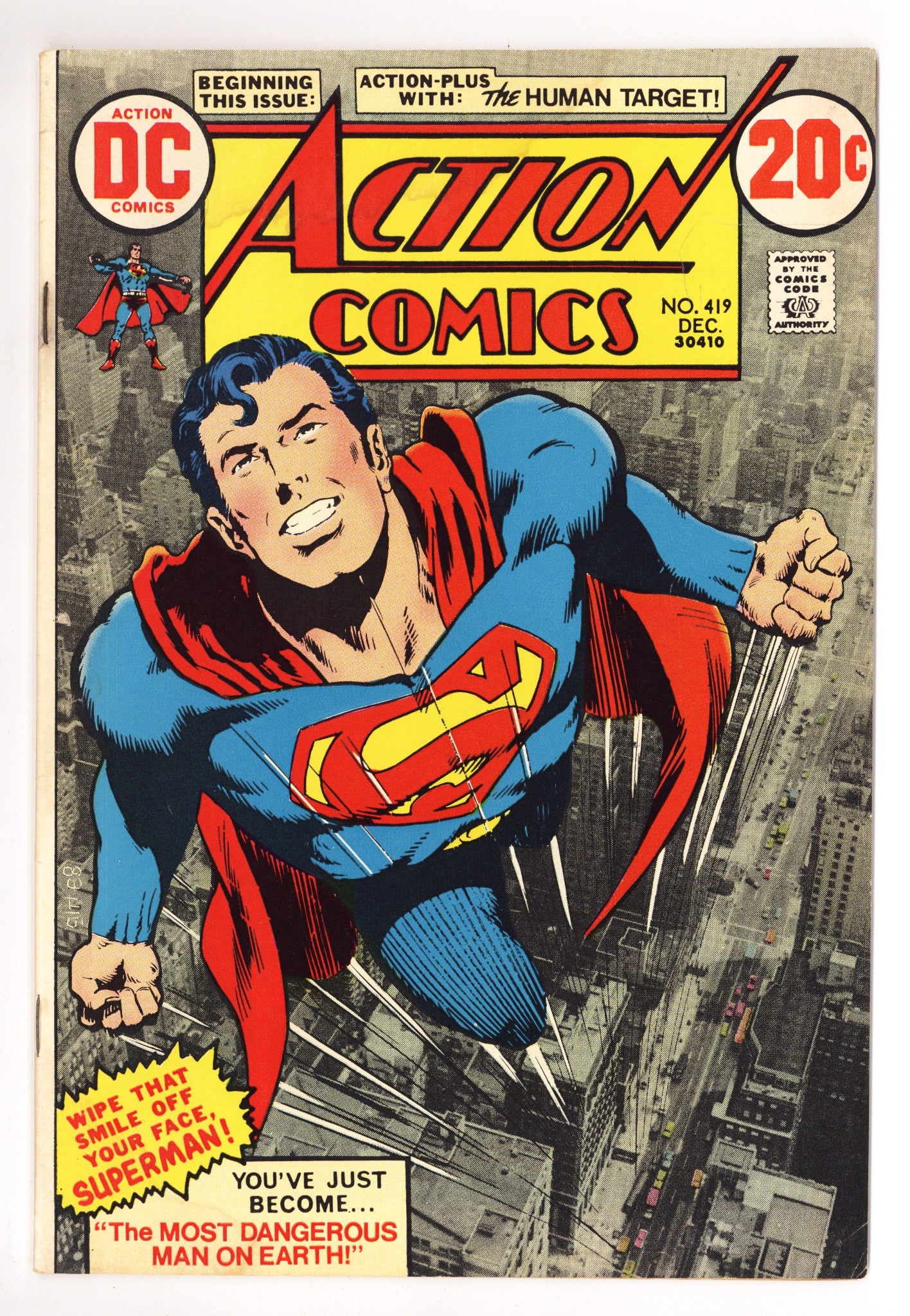 Action Comics Vol 1 419  VG- (3.5)   (1972)        