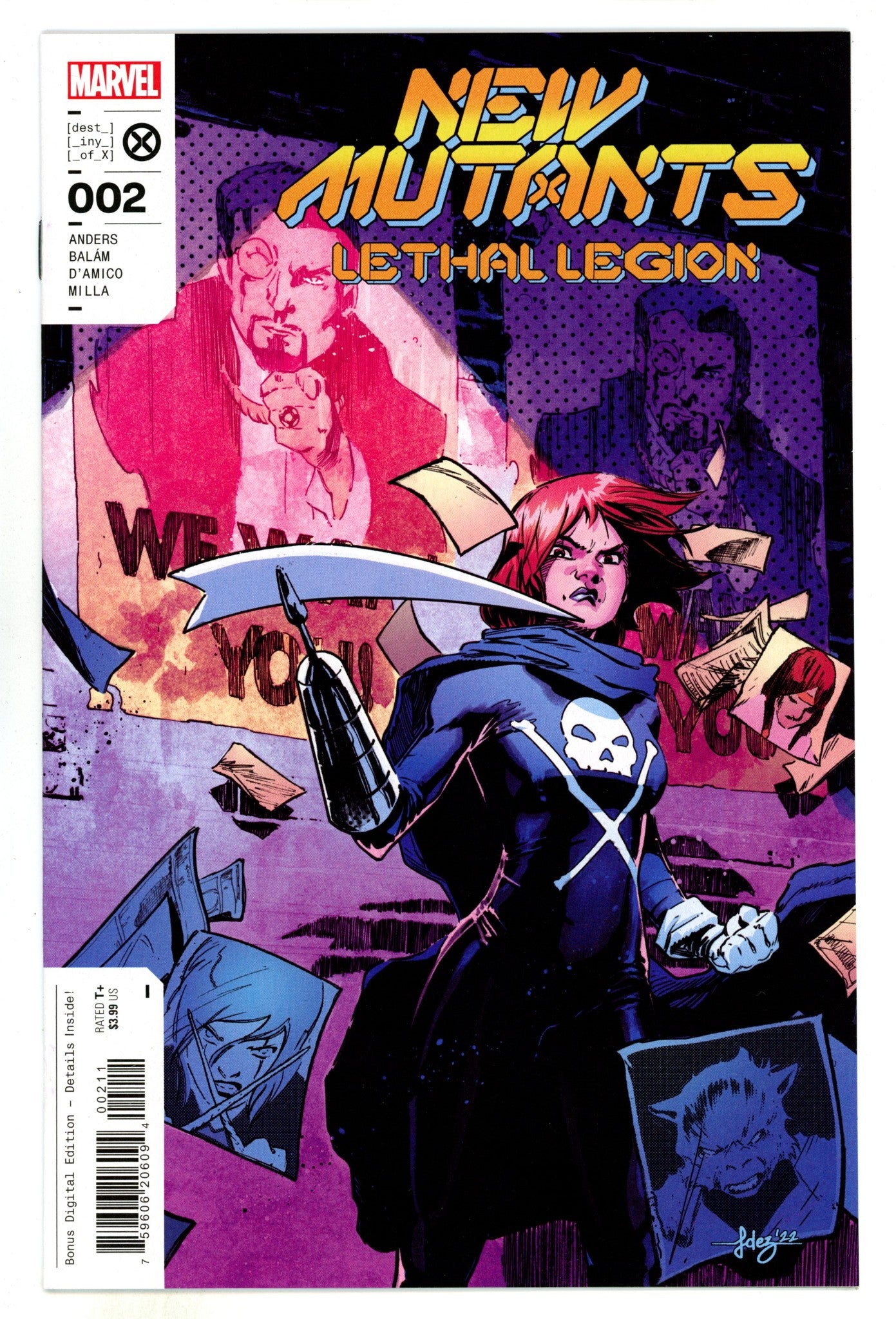 New Mutants Lethal Legion  2  High Grade  (2023)  