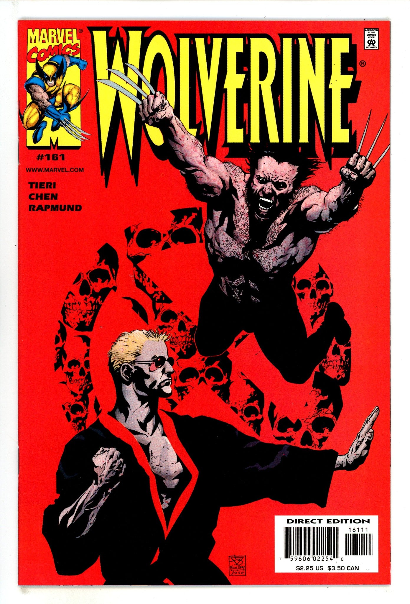 Wolverine Vol 2 161 High Grade (2001) 
