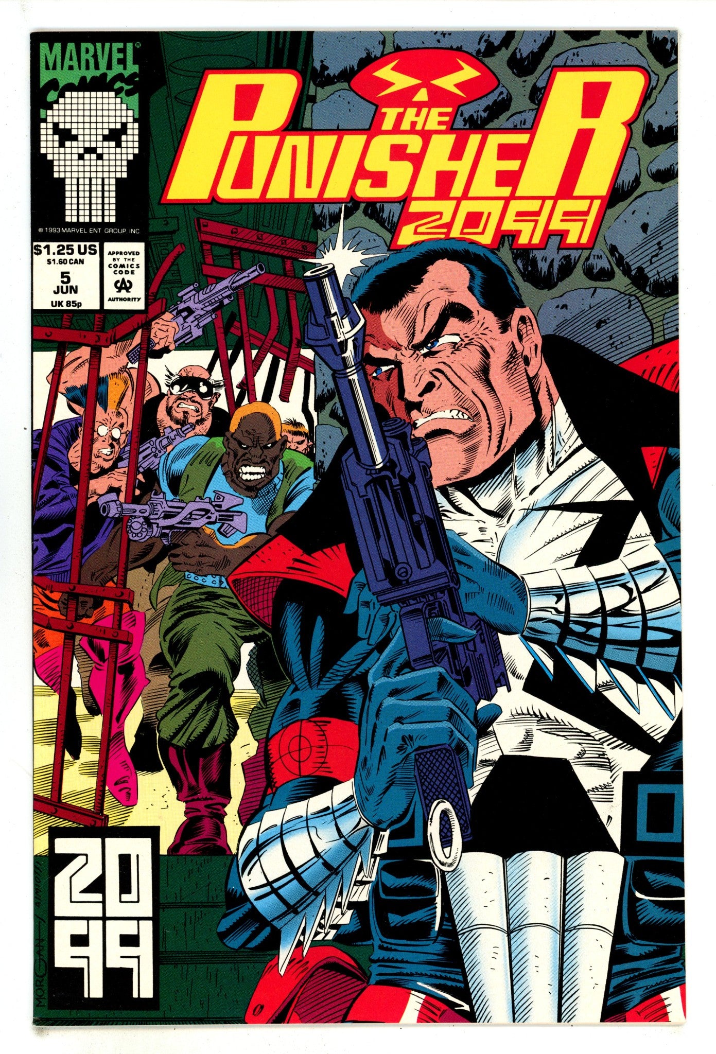Punisher 2099 Vol 1 5 High Grade (1993) 