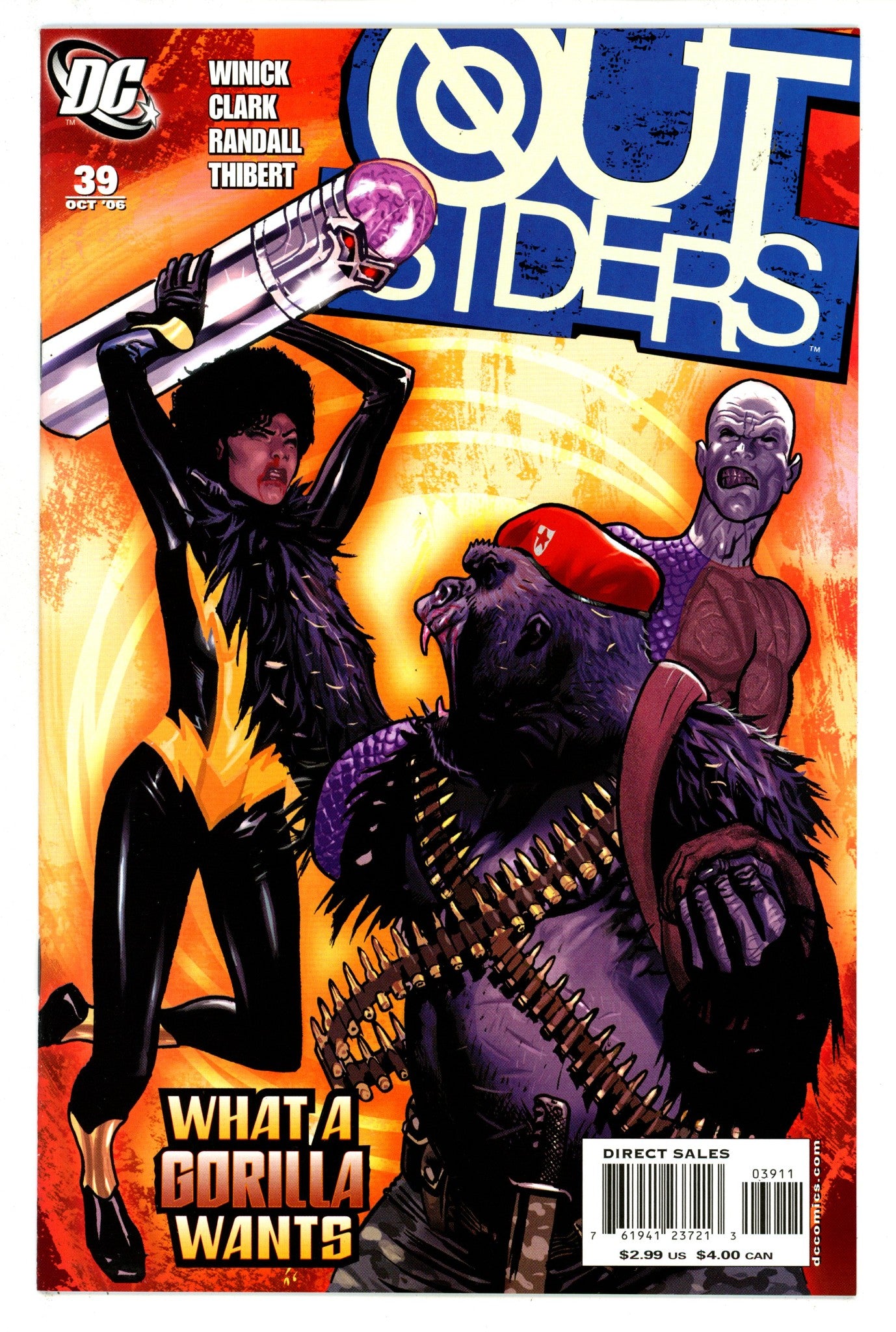 Outsiders Vol 3 39 High Grade (2006) 