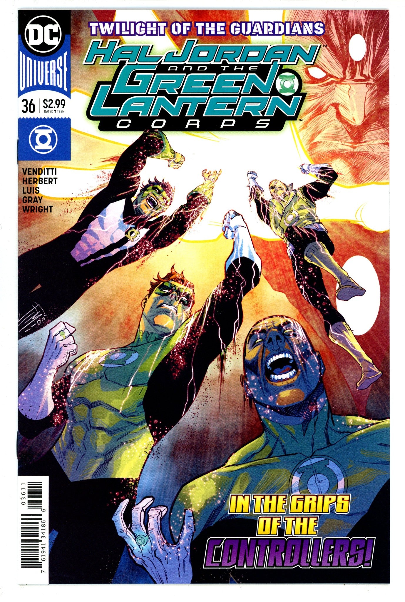 Hal Jordan and the Green Lantern Corps 36 High Grade (2018) 