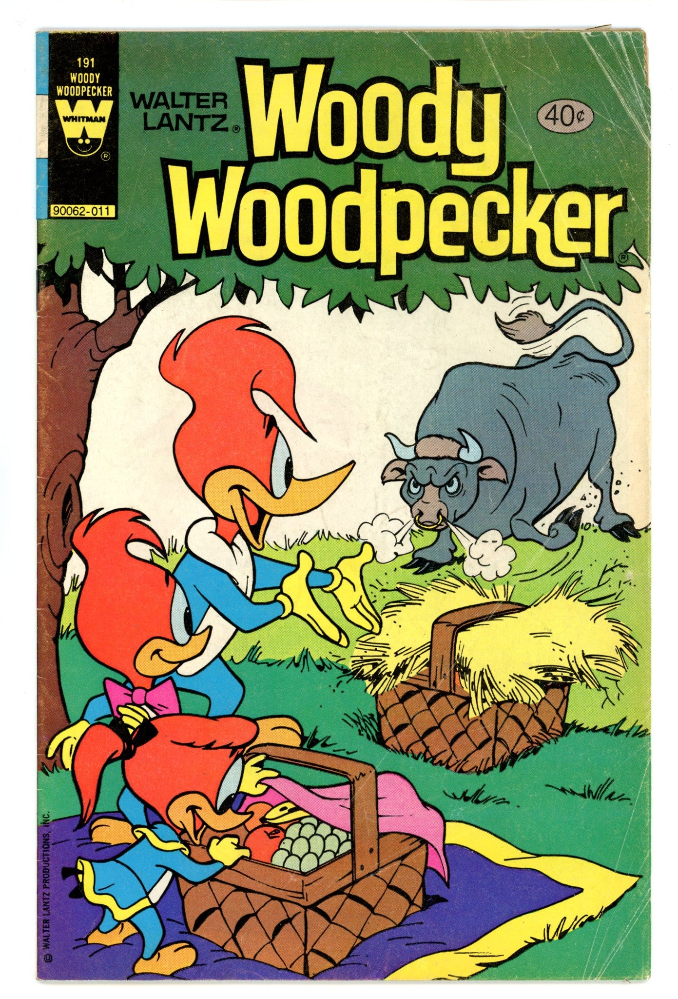 Walter Lantz Woody Woodpecker 191 GD/VG (3.0) Whitman (1980) 
