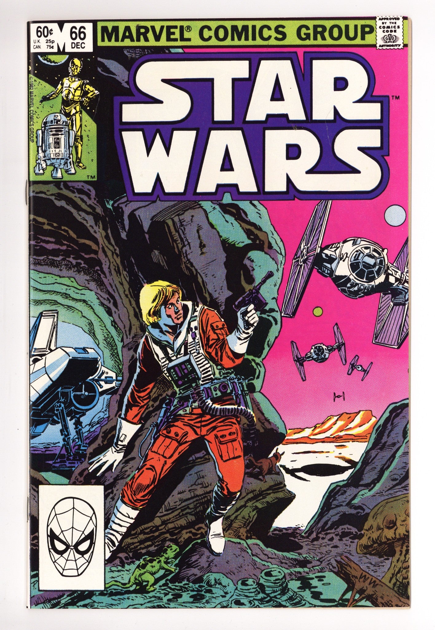 Star Wars Vol 1 66 NM- (9.2) (1982) 