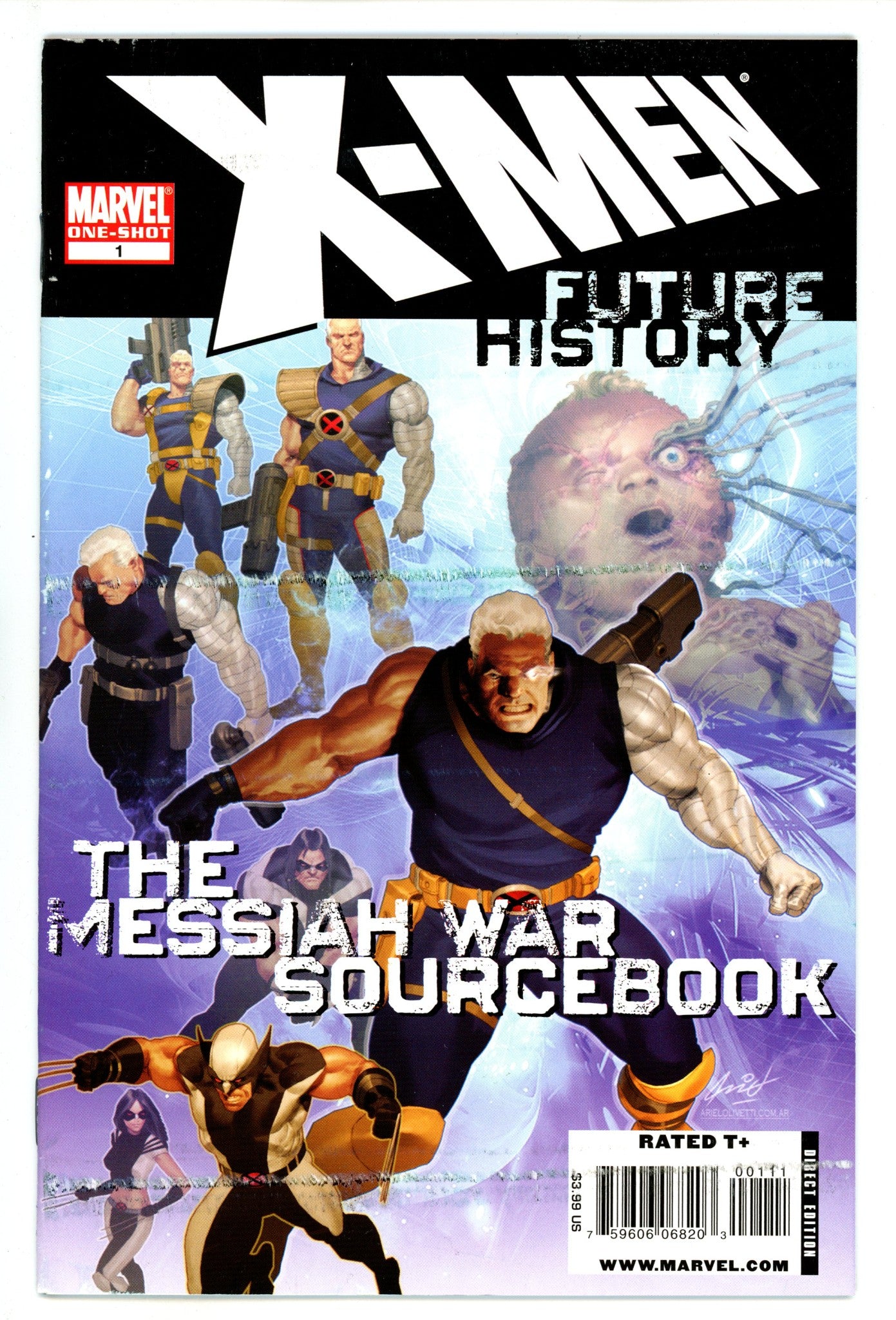 X-Men: Future History - The Messiah War Sourcebook 1 Mid Grade (2009) 
