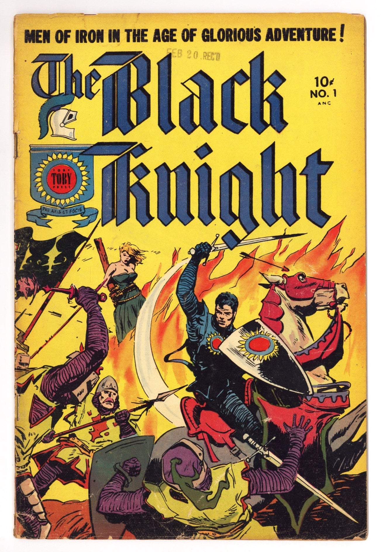 The Black Knight 1 VG- (3.5) (1953) 