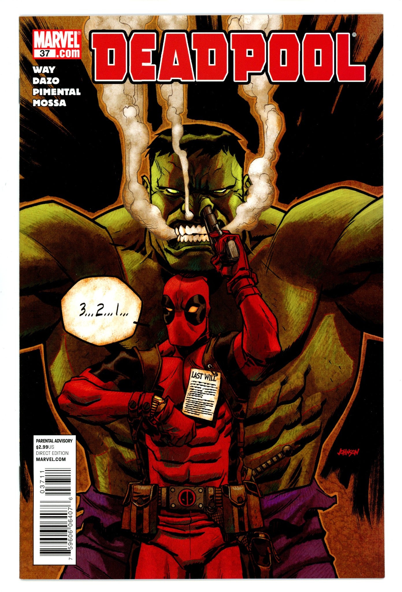Deadpool Vol 3 37 High Grade (2011) 