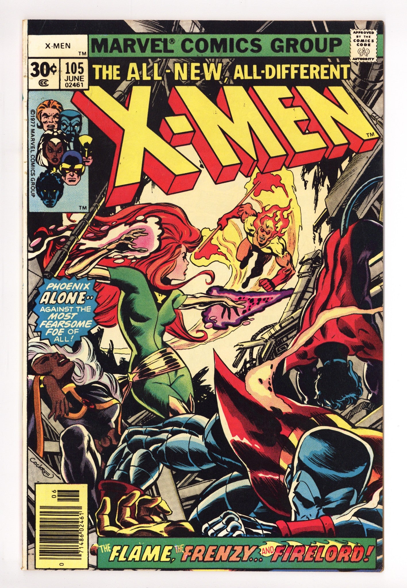 The X-Men Vol 1 105 FN+ (6.5) (1977) 