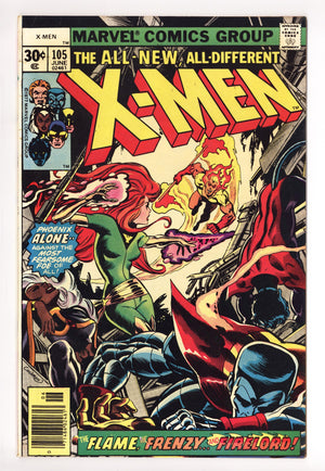 The X-Men Vol 1 105 FN+ (6.5) (1977)