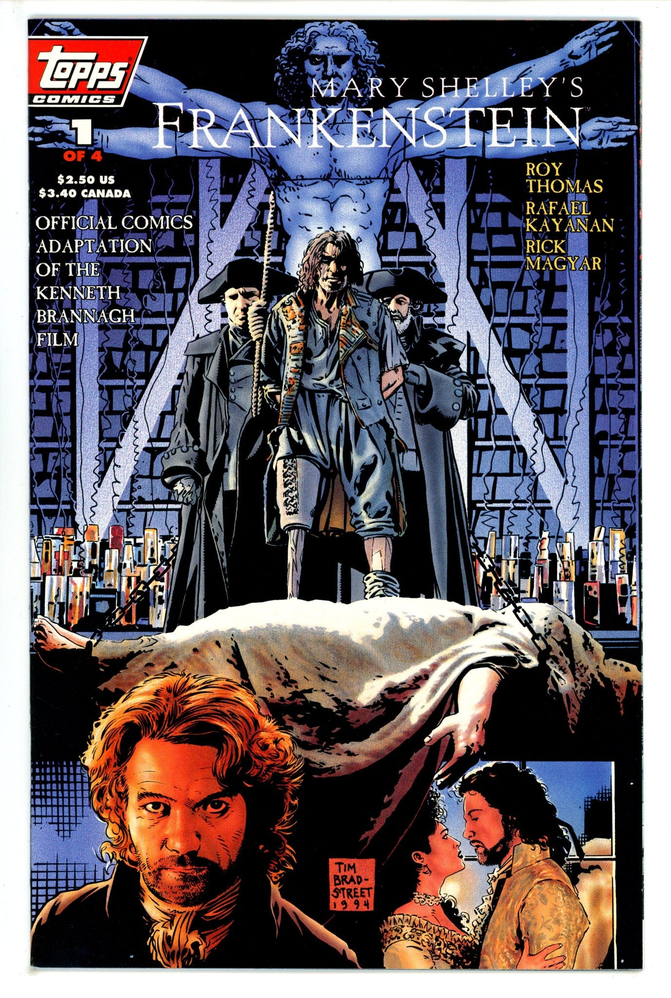 Mary Shelley's Frankenstein 1 Bradstreet Variant (1994)