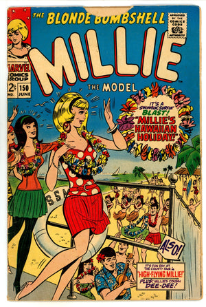 Millie the Model Vol 1 150 VG (4.0) Manufactured W/O Bottom Staple (1967) 