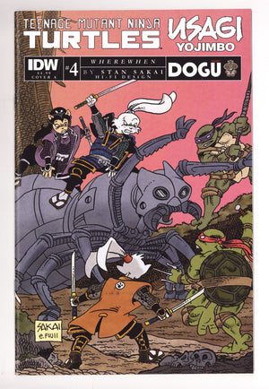 Teenage Mutant Ninja Turtles / Usagi Yojimbo: Wherewhen 4 High Grade (2023)