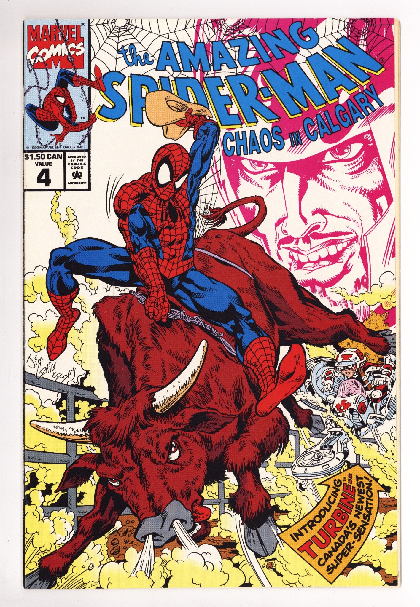 The Amazing Spider-Man: Chaos in Calgary 4 High Grade (1992) 