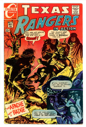 Texas Rangers in Action 74 VG/FN (1969)