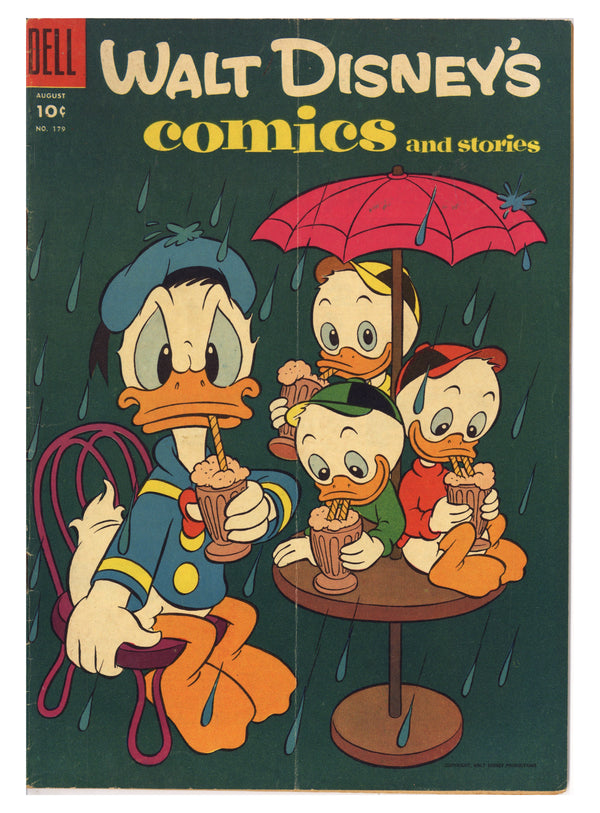 Walt Disney's Comics and Stories Vol 15 11 (179) VG (4.0) (1955)