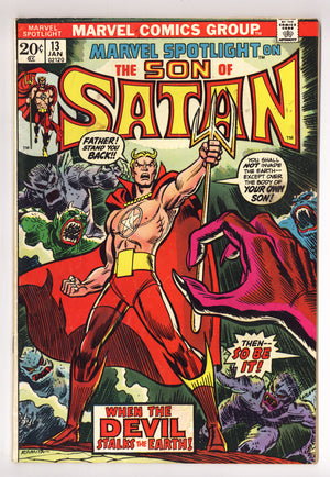 Marvel Spotlight Vol 1 13 Low Grade (1974)