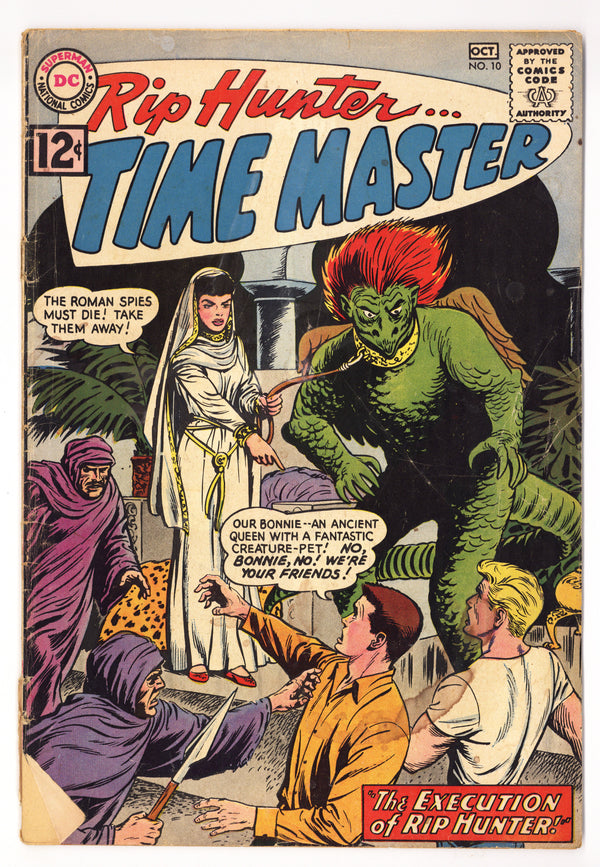 Rip Hunter... Time Master 10 FR (1.0) Cover Detached (1962)