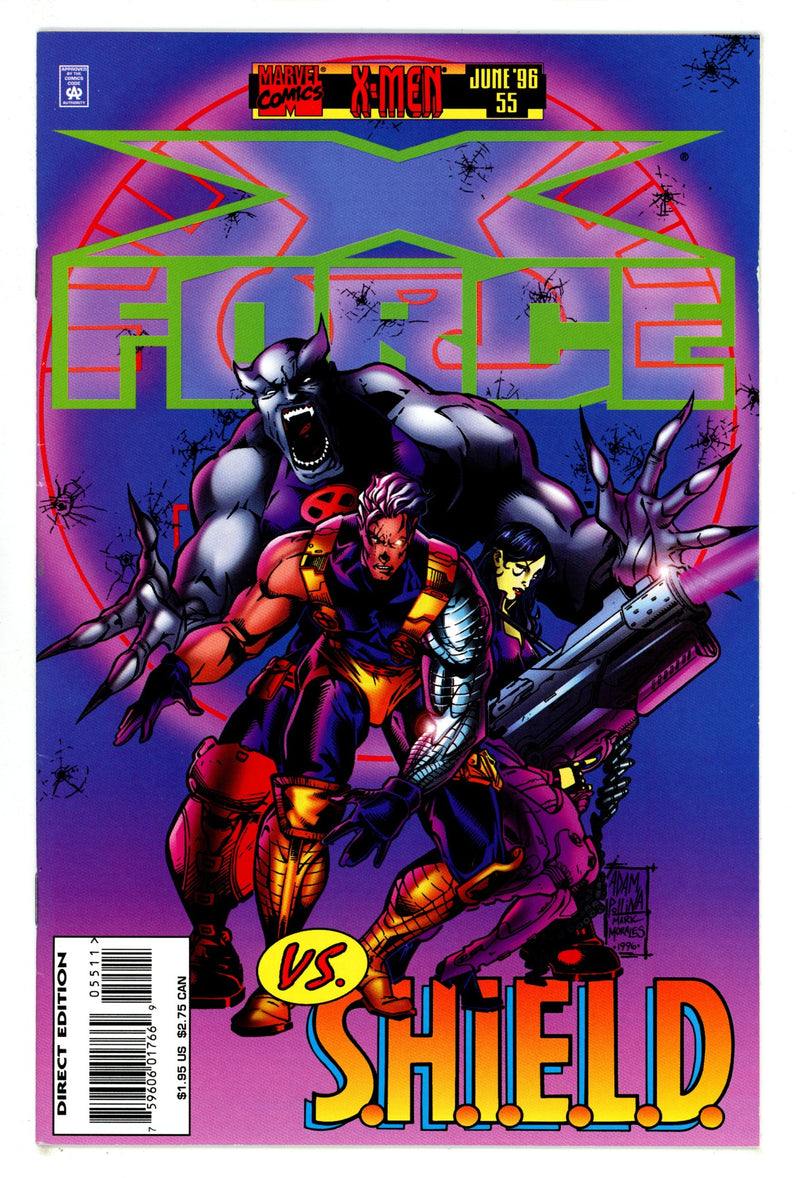X-Force Vol 1 55 High Grade (1996) 