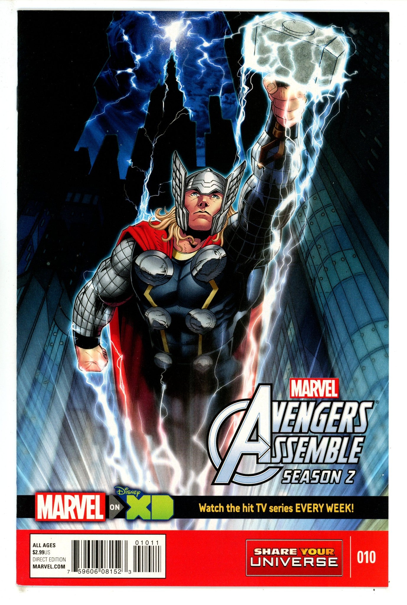 Marvel Universe Avengers Assemble: Season Two Vol 2 10 High Grade (2015) 