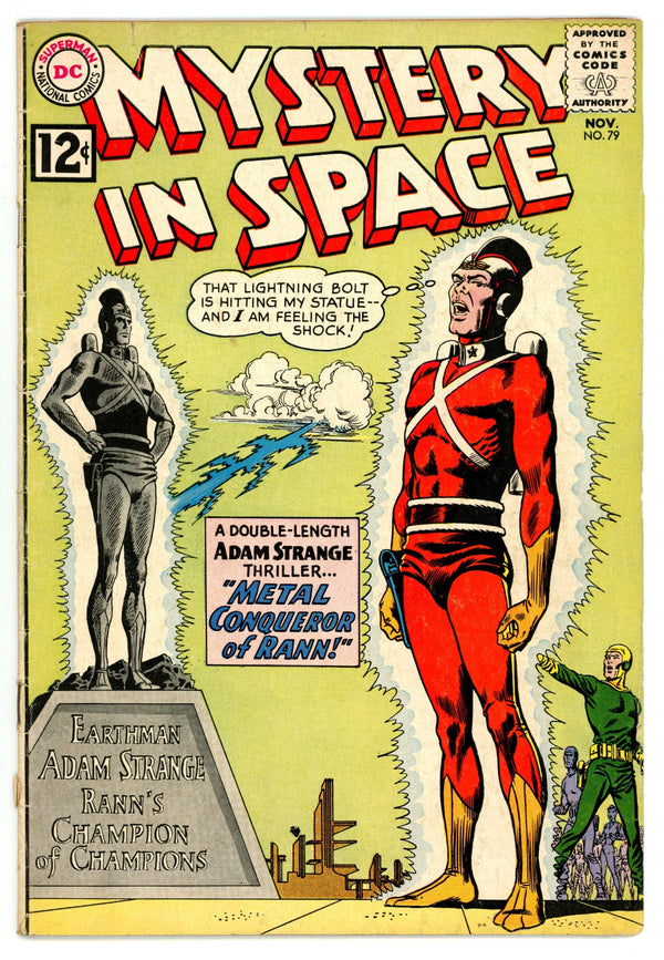 Mystery in Space Vol 1 79 VG (4.0) (1962)