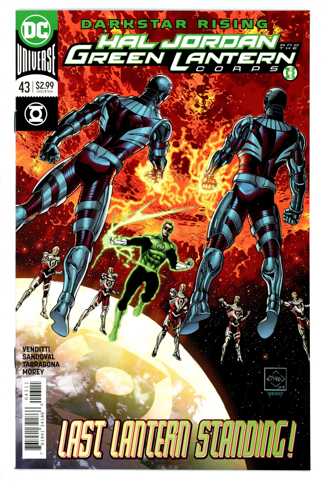 Hal Jordan and the Green Lantern Corps 43 High Grade (2018) 