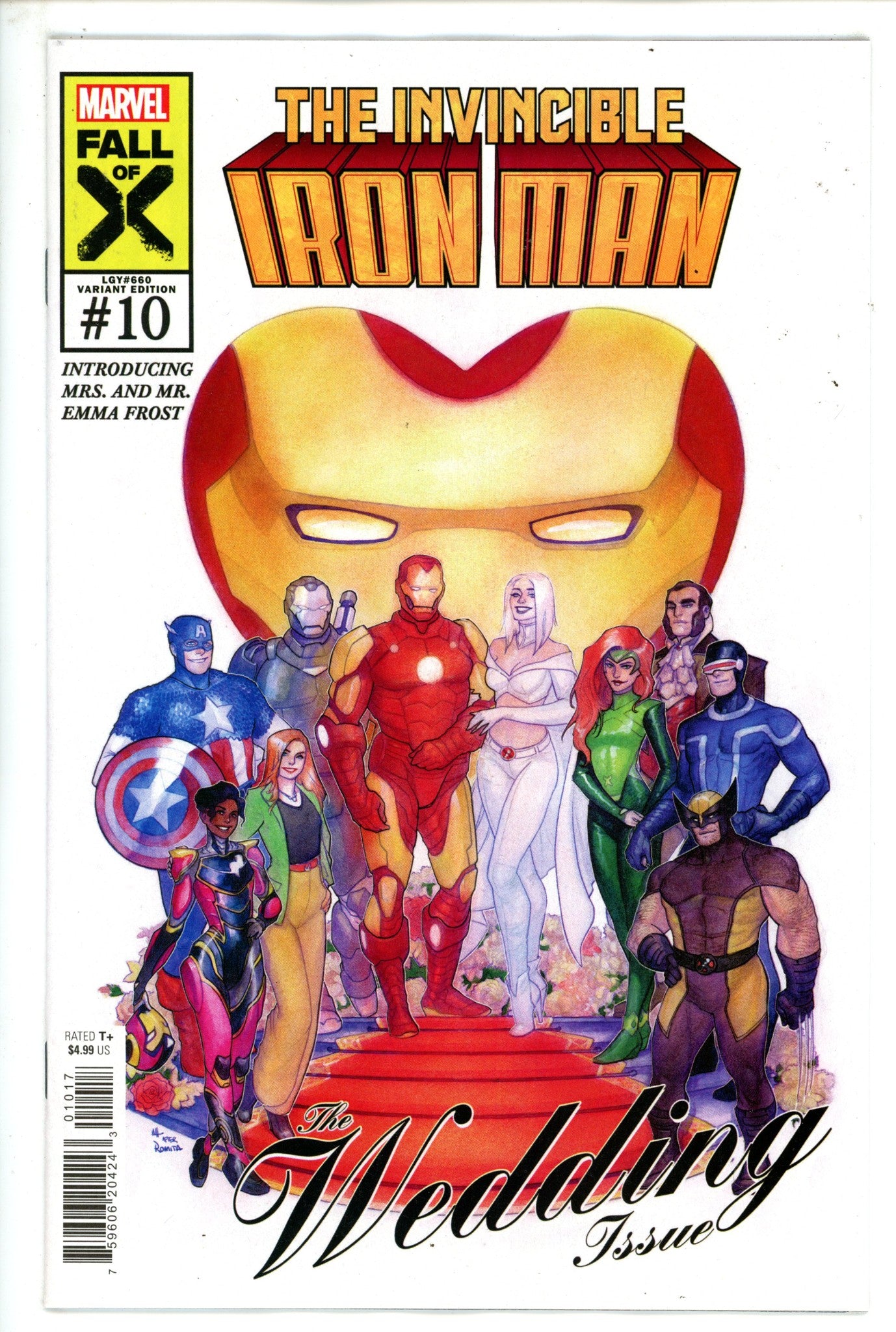 Invincible Iron Man Vol 4 10 Hetrick Homage Incentive Variant NM (1900)