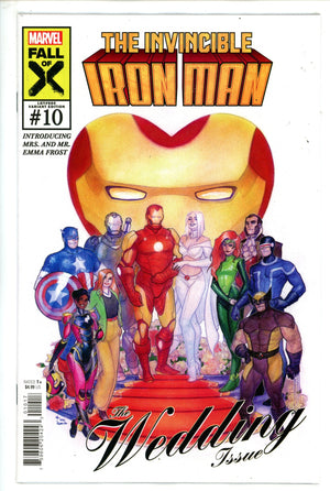 Invincible Iron Man Vol 4 10 Hetrick Homage Incentive Variant NM (2023)