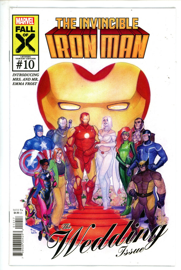 Invincible Iron Man Vol 4 10 Hetrick Homage Incentive Variant NM (2023)