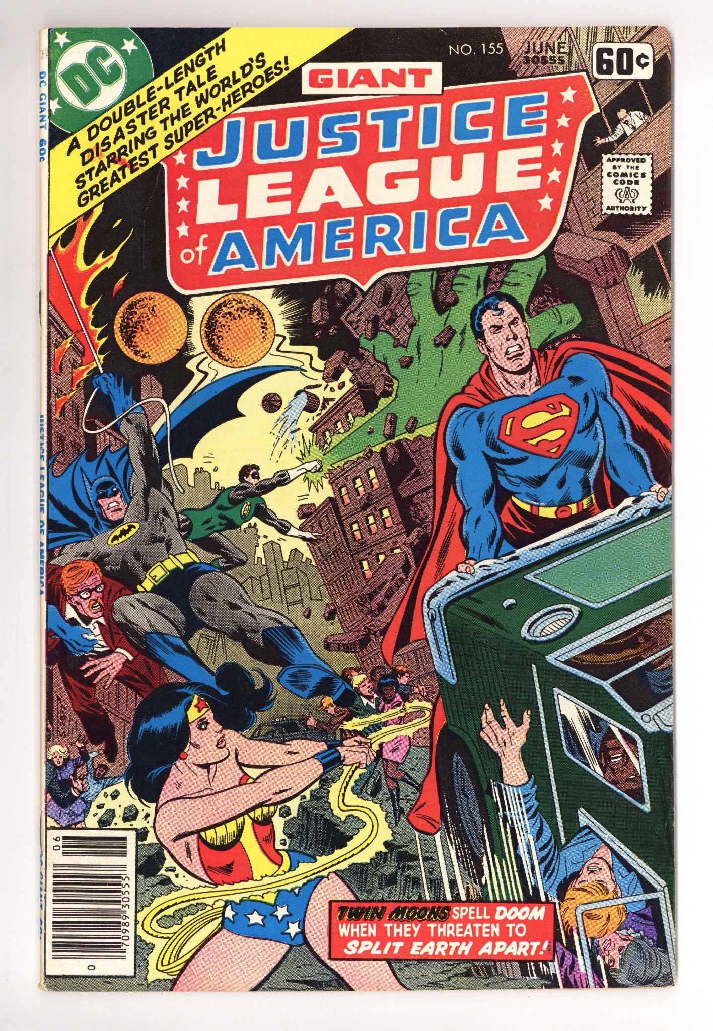 Justice League of America Vol 1 155 Mid Grade (1978) 