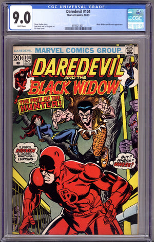 Daredevil Vol 1 104 CGC 9.0 (VF/NM) (1973)