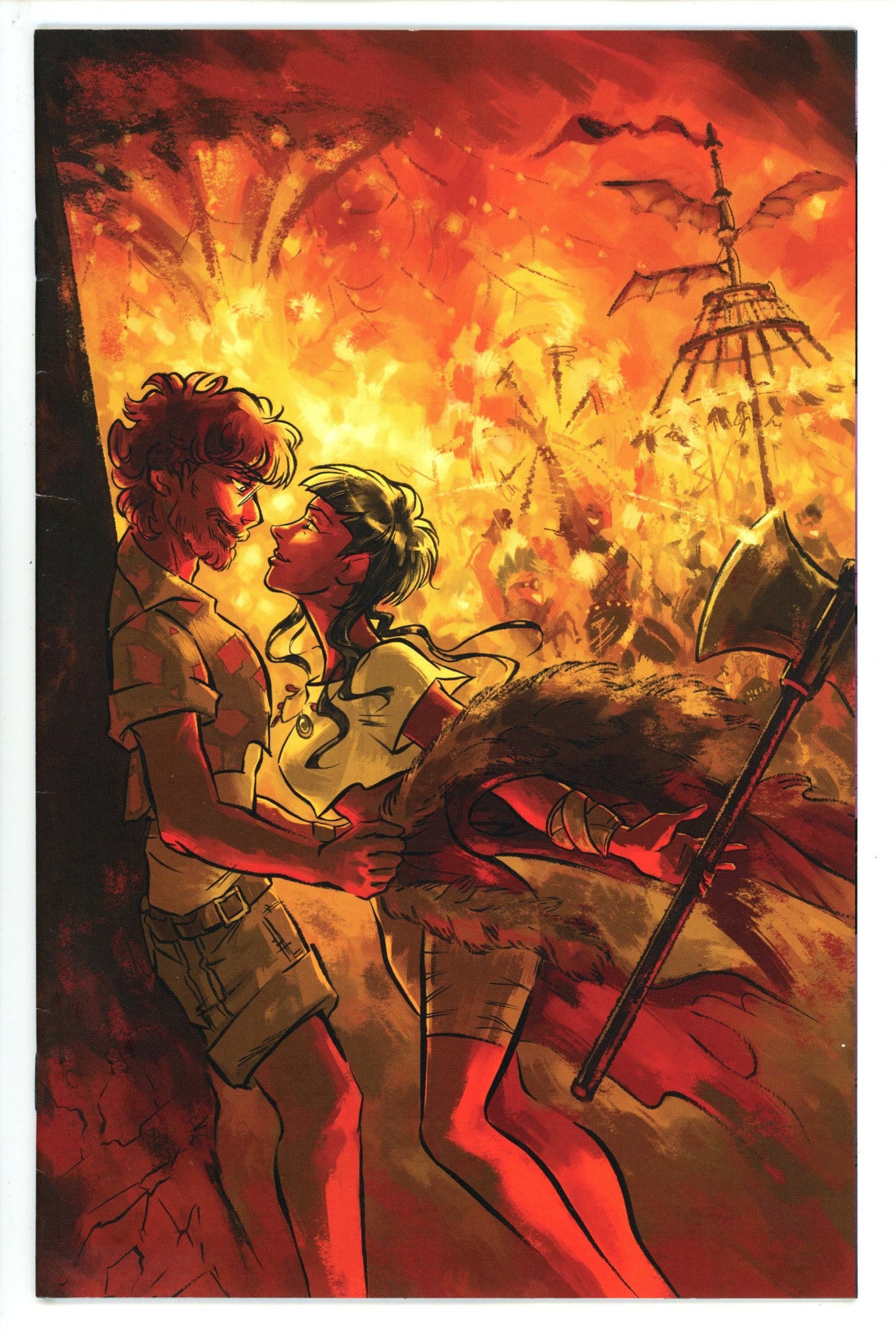 Once Upon a Time at The End of The World 7 Esguerra Virgin Incentive Variant FN/VF (2023)