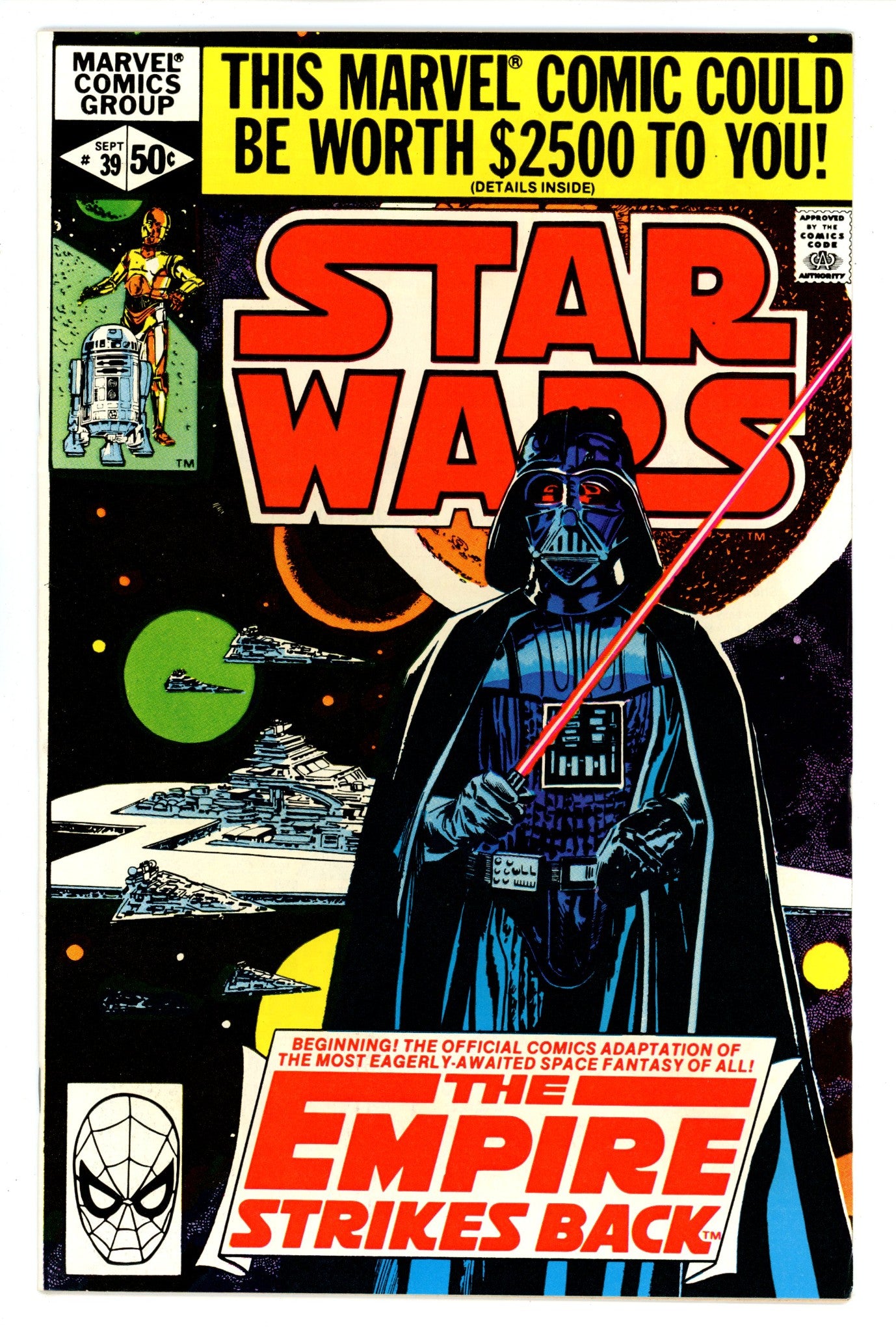 Star Wars Vol 1 39 VF+ (8.5) (1980) 