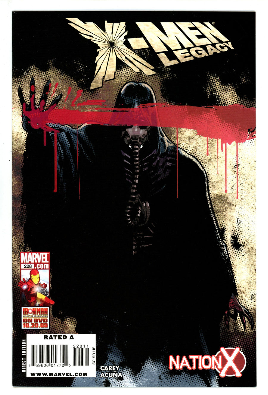 X-Men: Legacy Vol 1 228 High Grade (2009) 