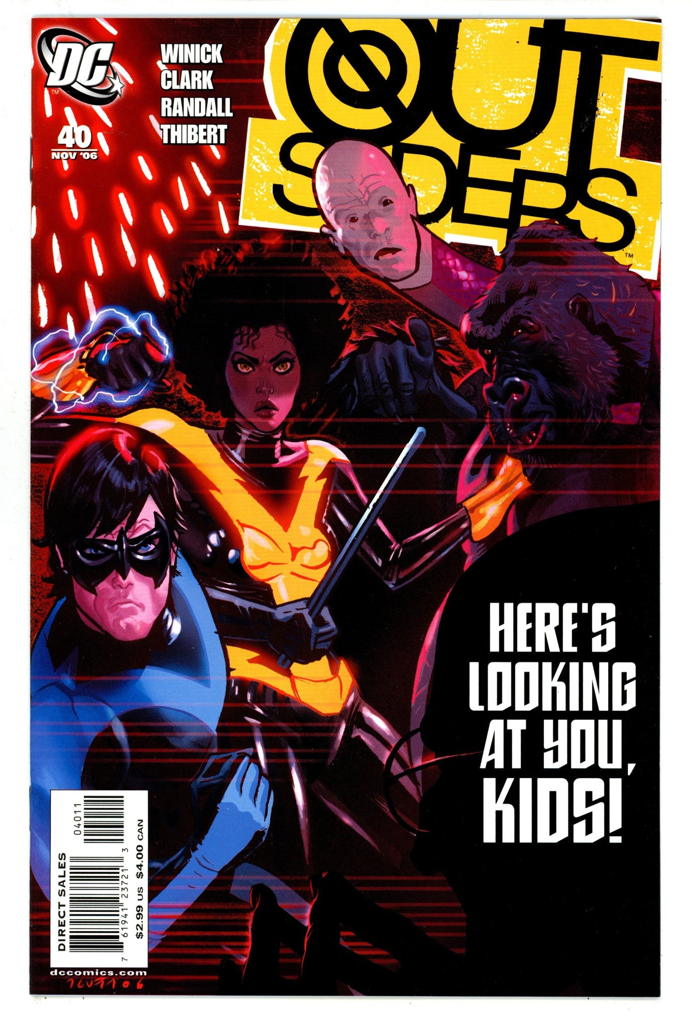 Outsiders Vol 3 40 High Grade (2006) 