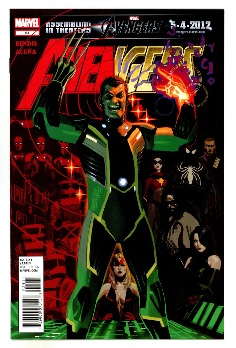 Avengers Vol 4 24  High Grade  (2012)  