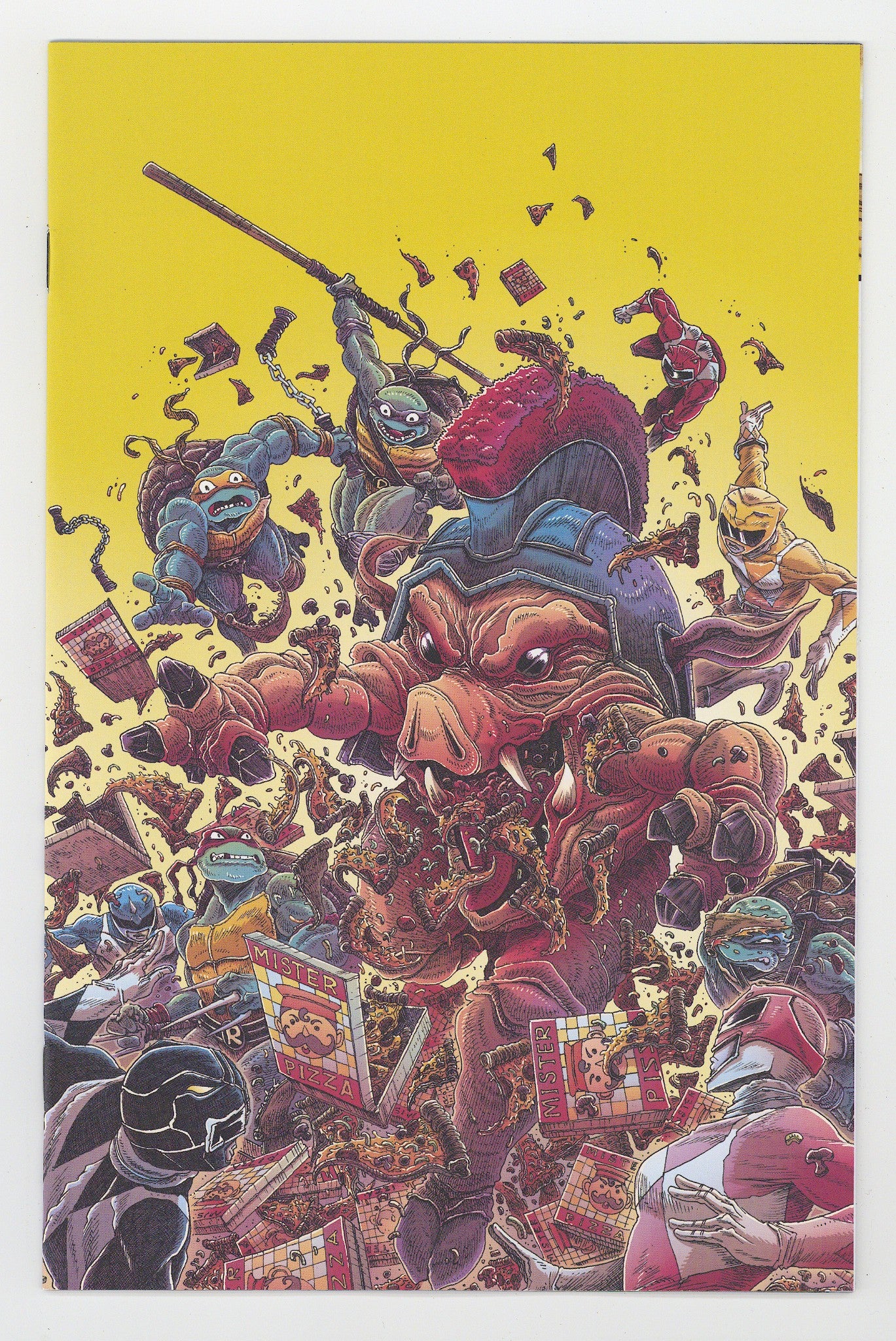 Mighty Morphin Power Rangers / Teenage Mutant Ninja Turtles III 1 Stokoe Virgin Incentive NM (2025)