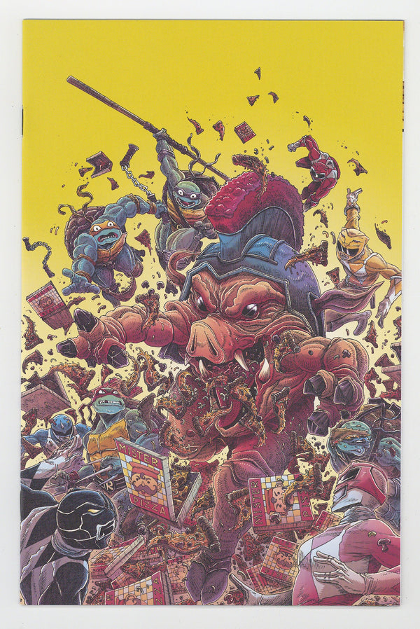 Mighty Morphin Power Rangers / Teenage Mutant Ninja Turtles III 1 Stokoe Virgin Incentive NM (2025)