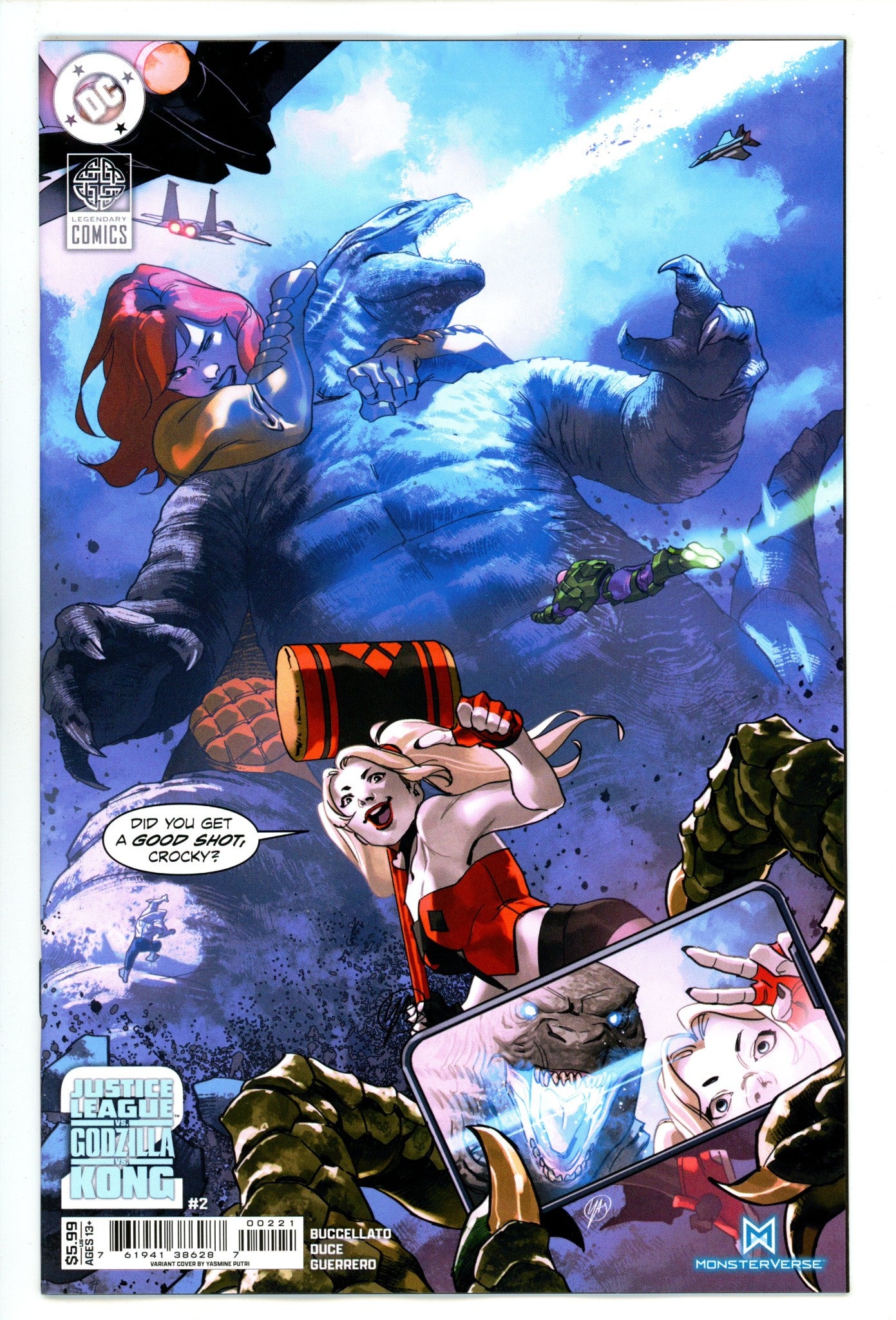 Justice League Vs Godzilla Vs Kong 2  2 Putri  Variant   (2025)