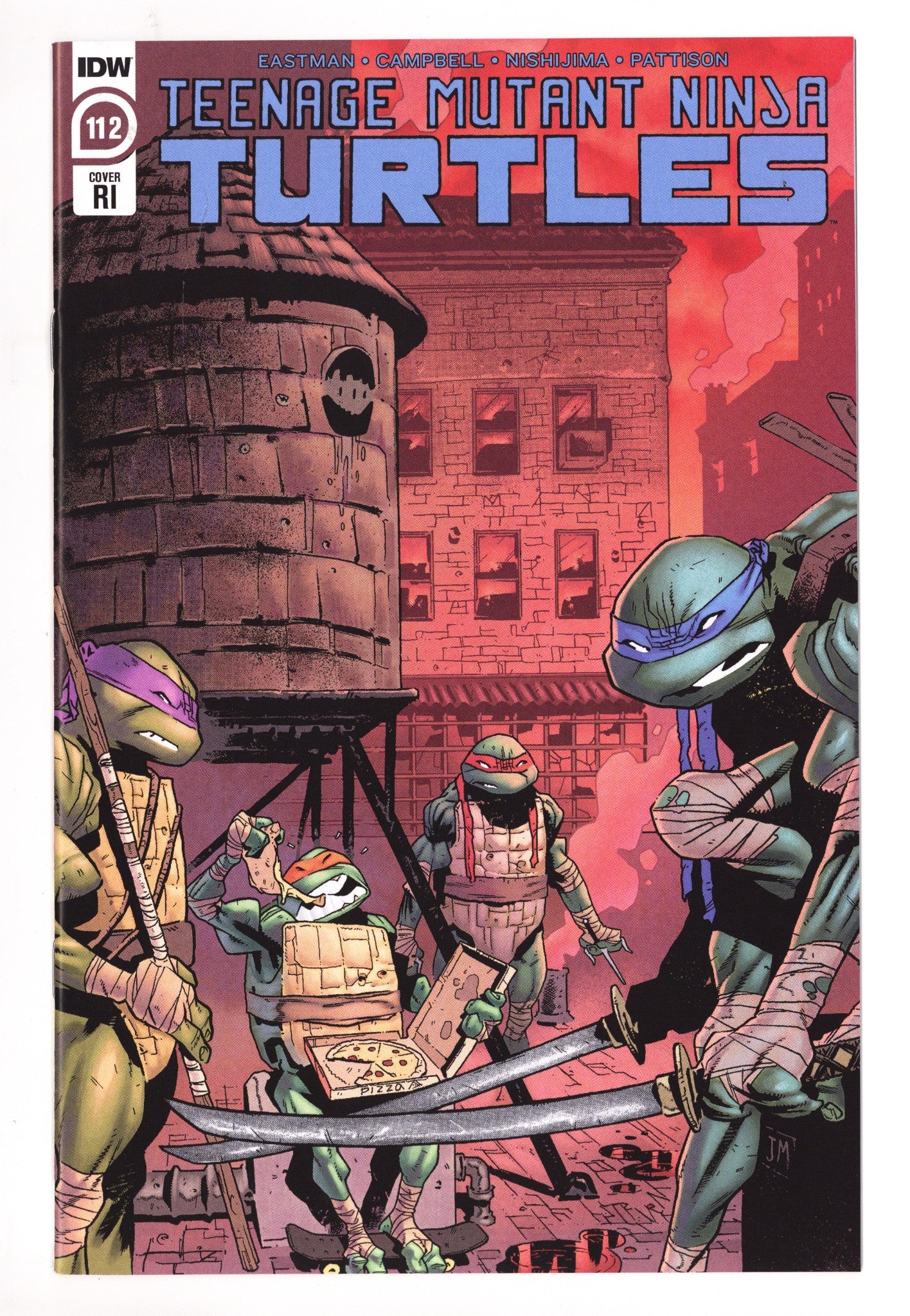 Teenage Mutant Ninja Turtles Vol 5 112  NM (9.4)   (2020) Mason     Incentive Variant  