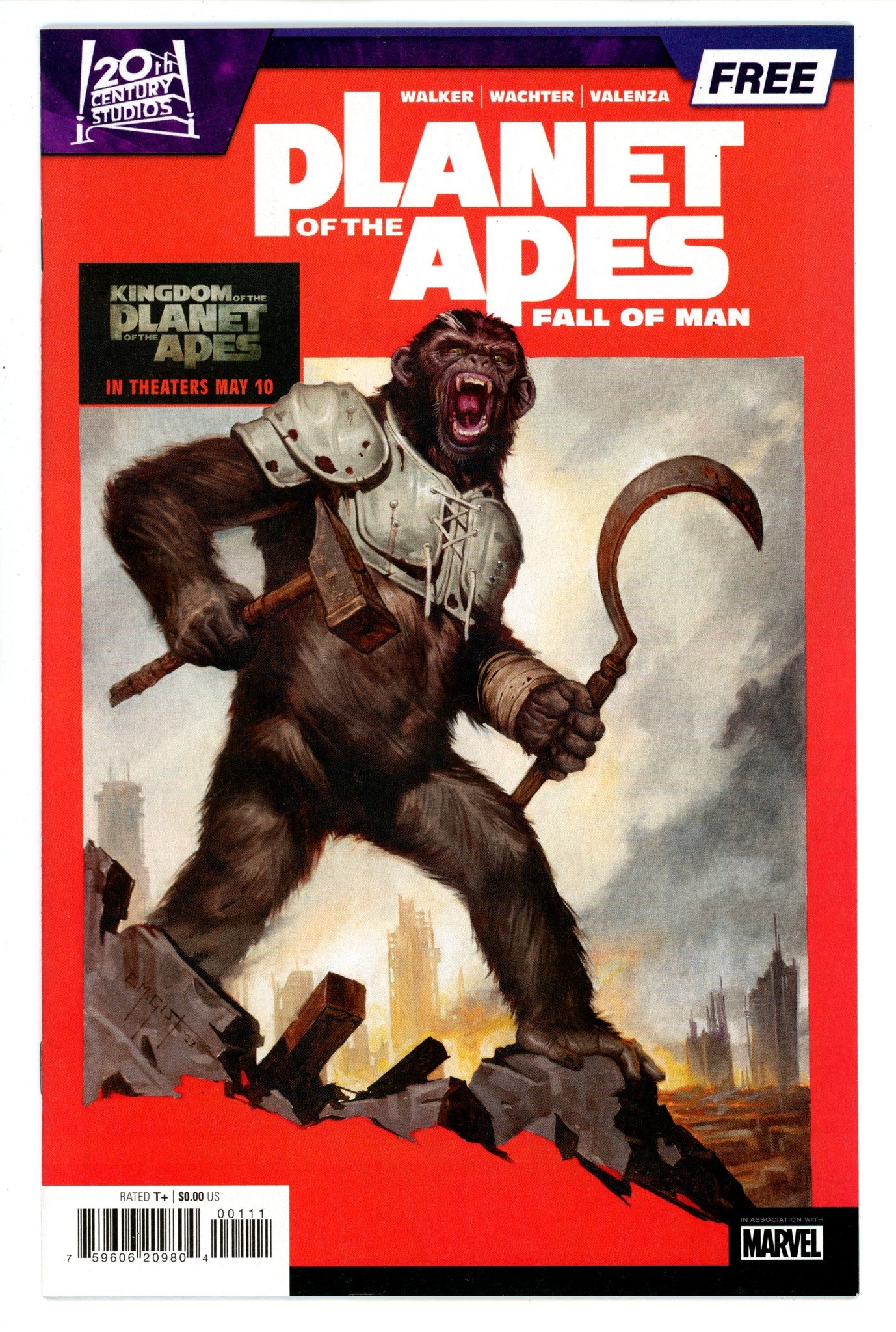 Planet Of The Apes Fall Of Man Sampler 1 (2024)