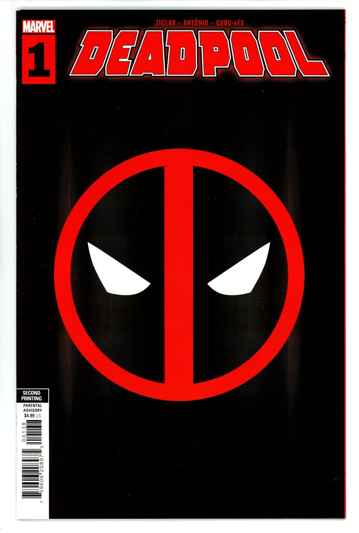 Deadpool Vol 9 1 NM- (9.2) 2nd Print (2024) Insignia Incentive Variant 