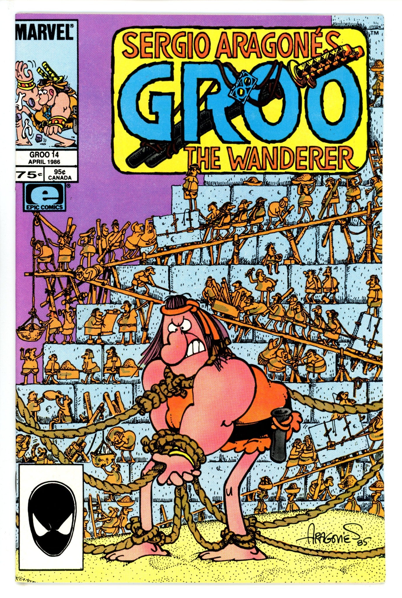 Sergio AragonÃ©s Groo the Wanderer Vol 2 14 (1986)