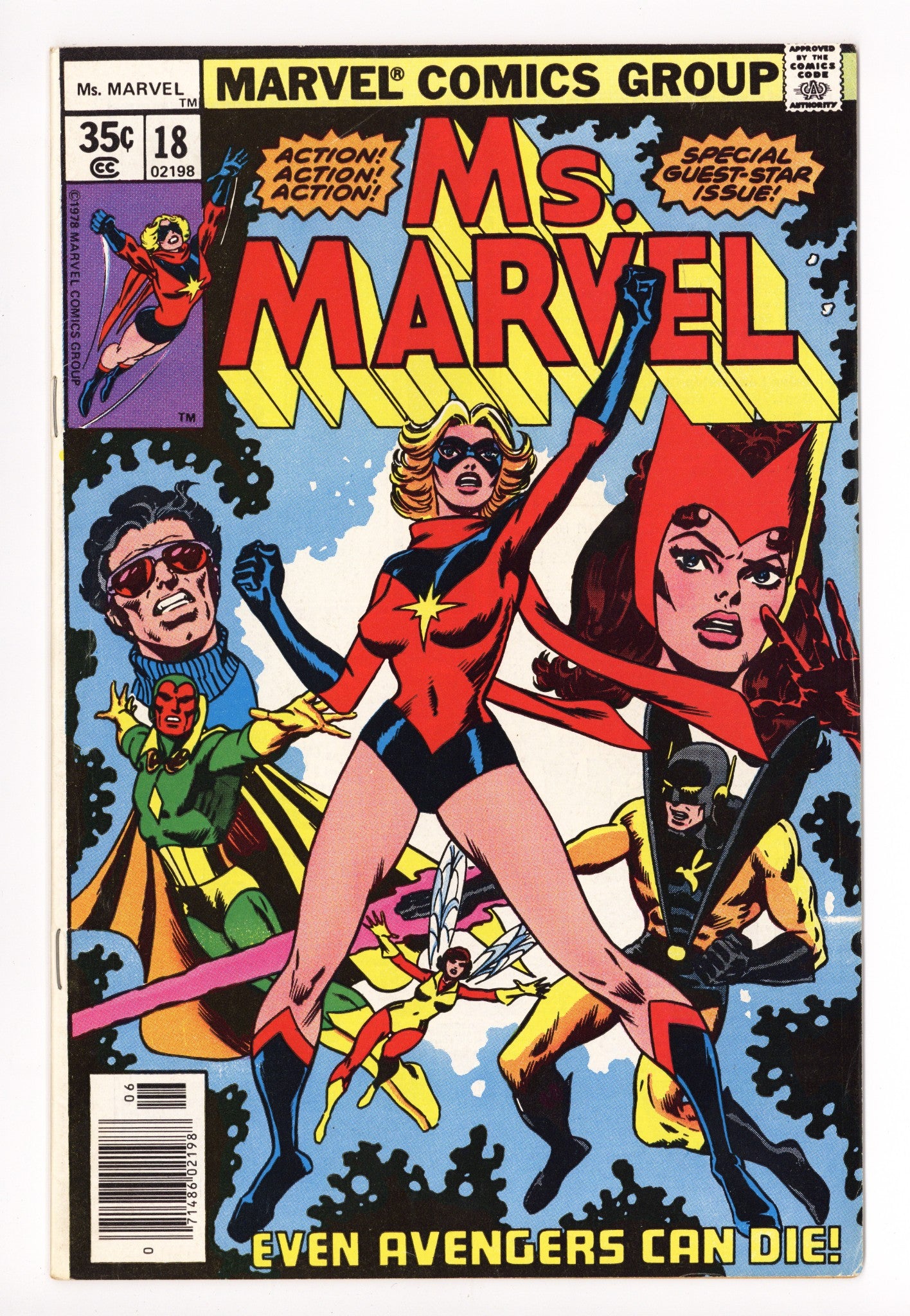 Ms. Marvel Vol 1 18 FN (6.0) (1978) 