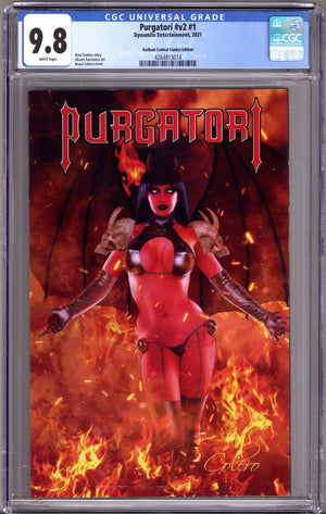 Purgatori Vol 2 1 CGC 9.8 (NM/M) (2021) Colero Exclusive Variant