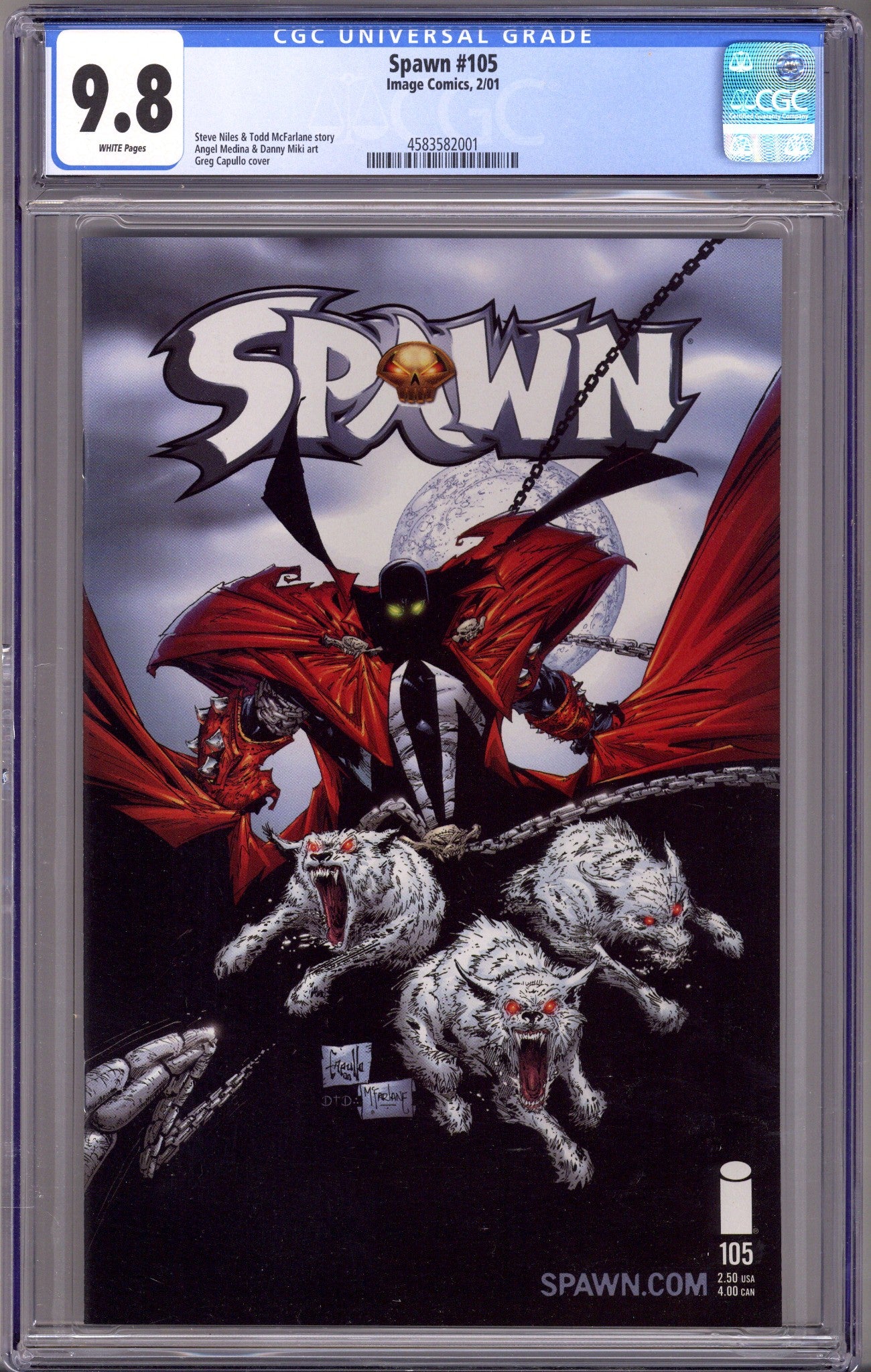 Spawn 105 CGC 9.8 (NM/M) (2001)