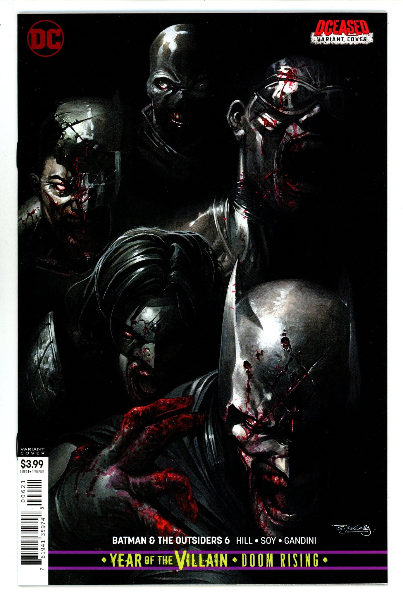 Batman & the Outsiders Vol 3 6  High Grade   (2019) Segovia     Variant  