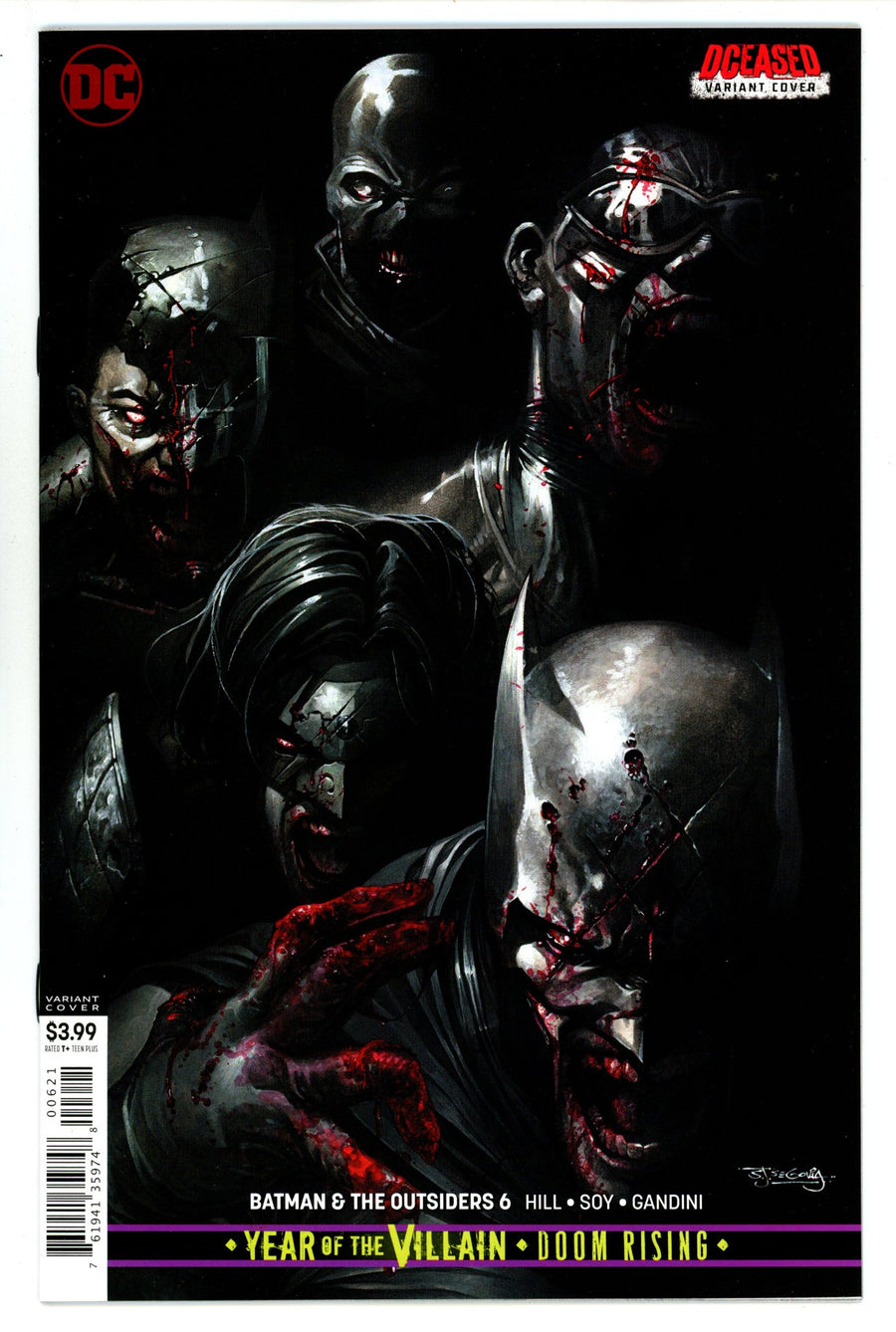 Batman & the Outsiders Vol 3 6  High Grade   (2019) Segovia     Variant  