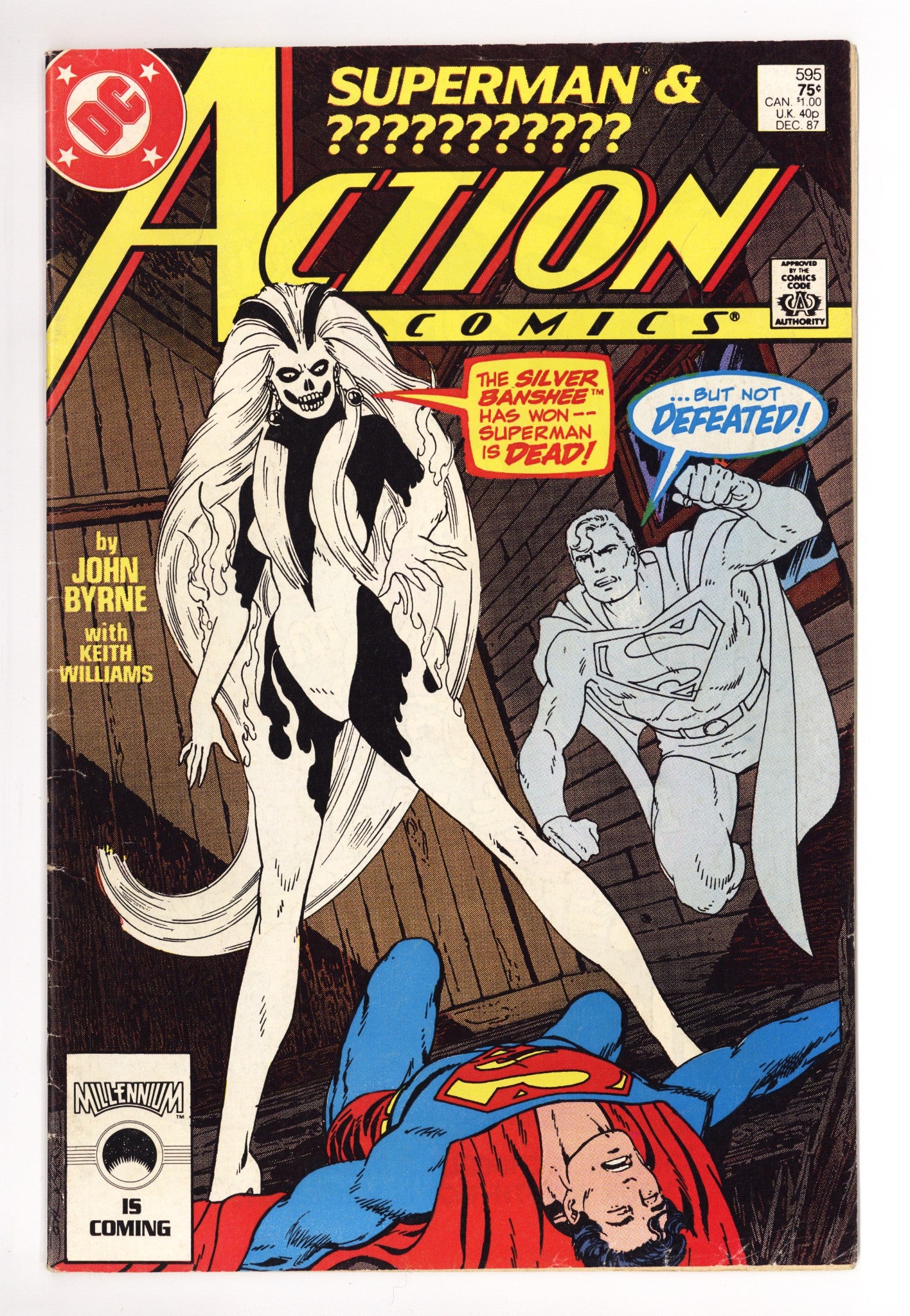 Action Comics Vol 1 595 VG- (3.5) (1987) 